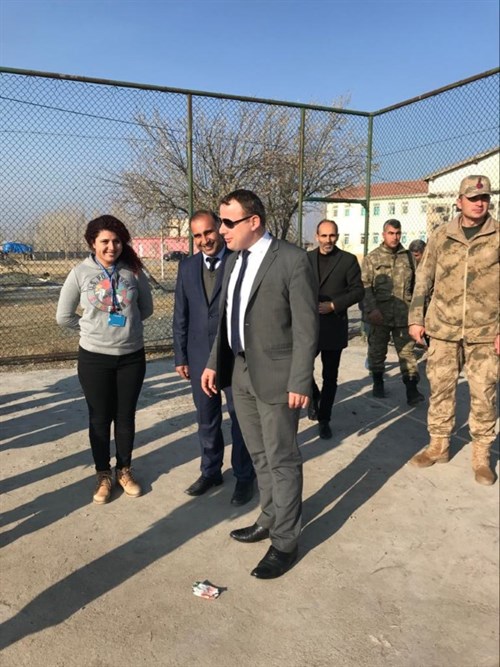 Yukarı Çamurlu Köy Okuluna Ziyaret